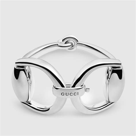 gucci sterling silver horsebit bracelet|vintage Gucci Horsebit bracelet.